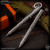 Fellhoelter TiBolt G2 Pen - Titanium Tumbled Triangles