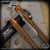 Fellhoelter TiBolt Pen - Copper Monkey Edge FRAG Pattern Vintage Finish (KW0199-MB609)
