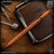 Fellhoelter TiBolt Pen - Copper Tumbled Monkey Edge FRAG Pattern