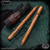 Fellhoelter TiBolt Pen - Copper Tumbled Spiral Fluted w/Rings (KW0244-MC903)