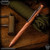 Fellhoelter TiBolt Pen - Copper Tumbled Spiral Fluted w/Rings (KW0732-MA1585)