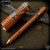 Fellhoelter TiBolt Pen - Copper Tumbled Straight Fluted w/Rings (KW0368-MC973)