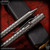 Fellhoelter TiBolt Pen - Titanium Two Tone Satin Dragon w/Rings