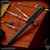 Fellhoelter TiBolt Pen - Zirconium Dragon w/Milled Clip + Zirc Bolt + FAP Cap