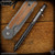 Fellhoelter TiBolt Pen - Zirconium Pentagram w/Rings