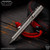 Fellhoelter TiNyBolt Pen - Titanium Tumbled Anarchy w/Rings
