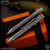Fellhoelter TiNyBolt Pen - Titanium Two Tone Tumbled Pentagram w/Rings