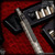 Nottingham Tactical: Standard Pen - Damasteel/Zirconium Monkey Edge FRAG Pattern - Double Lock