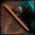 Nottingham Tactical: G2 Full Size Pen - Copper Tumbled Spiral Fluted - TiClicker