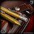 Nottingham Tactical: G2 Mini Pen - Brass Tumbled Honey Badger - TiClicker