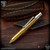 Nottingham Tactical: G2 Mini Pen - Brass Tumbled Straight Fluted w/Dots - TiClicker