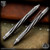 Nottingham Tactical: Standard Pen - Titanium Two Tone Blackened Spiral Fluted w/Dots - TiClicker