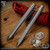 Nottingham Tactical: Standard Pen - Titanium Tumbled Dottingham - TiClicker