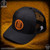 Strider Knives Hat: Strider Logo Leather - Tan/Black