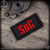 Strider Knives Patch: Mini SnG - Red/Black