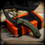 Skyraider Knives: SRK-1 Skinner Fixed Blade - Black Nitride
