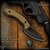 Skyraider Knives: SRK-1 Skinner Fixed Blade - Black Nitride