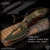 Skyraider Knives: SRK-1 Skinner Fixed Blade - OD Green Cerakote
