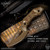 Skyraider Knives: SRK-1 Banshee Fixed Blade - OD Green Cerakote