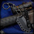 Skyraider Knives: SRK-1 Ringed Banshee Fixed Blade - Black Nitride