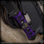 Blackside Customs Fedele X - Black PVD/Purple Cord Wrapped w/Starlingear Menuki