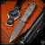 Blackside Customs Phase 7 Dagger - Damascus/Titanium