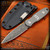 Blackside Customs Phase 7 Dagger - Damascus/Titanium