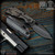 Strider Knives Folder: SnG 3/4 Grind - Gray/Black G10 Monkey Edge FRAG Pattern (CPM-3V)