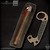 Dmitry Streltsov Pen: Ace - Titanium Blue/Bronze Monkey Edge FRAG Pattern (DSP0354-MG429)
