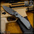 Strider Knives Folder: SnG 3/4 Grind - Gray G10 Monkey Edge FRAG Pattern (CPM-3V)