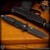 Hinderer Knives: Maximus Bayonet Grind w/Tri-Way - Battle Black/Black G10
