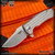 George Knives ESV Flipper - Stonewashed Monkey Edge FRAG Pattern