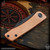 Tactile Knife Co: Bexar Slip Joint - Copper/DLC