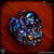 Dmitry Streltsov Bead: Froggy Skull - Cobalt (DSP0340-MQ143)