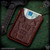 Blackside Customs: Starlingear Leather Single Sleeve Wallet - Mahogany S-Gear