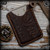 Blackside Customs: Starlingear Leather Single Sleeve Wallet - Brown Sakura Kami