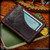 Chattanooga Leather Works Single Shot Card Wallet (for Tactile Bexar and SAK Cadet) - Black/Red