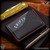 Chattanooga Leather Works Single Shot Card Wallet (for Tactile Bexar and SAK Cadet) - Black/Red