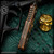 Blackside Customs + Starlingear Phase 7 Dagger - Damascus/Copper Vintage (BSC0153)