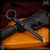 RMJ Tactical Fixed Blade: Stabby Guy (SG) - Cobalt/Black