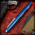 Dmitry Streltsov Pen: Ace - Titanium Polished/Blue Monkey Edge FRAG Pattern (DSP0379-MQ175)