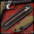 Dmitry Streltsov Pen: Ace - Titanium Polished/Blue Monkey Edge FRAG Pattern (DSP0379-MQ175)