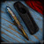 Dmitry Streltsov Pen: Zeppelin - Titanium Bad Teddy Engraved Bronze/Blue (DSP0384-MQ181)