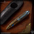 Dmitry Streltsov Pen: Zeppelin - Titanium Bad Teddy Engraved Bronze/Blue (DSP0400-MQ188)