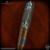 Dmitry Streltsov Pen: Zeppelin - Titanium Bad Teddy Engraved Bronze/Blue (DSP0400-MQ188)