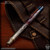 Dmitry Streltsov Pen: Ace Knight - Titanium Dark Engraved