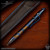 Dmitry Streltsov Pen: Amelia - Titanium Damask Quill Engraved