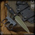RMJ Tactical Fixed Blade: Raider Dagger - Sniper Green Monkey Edge FRAG Pattern