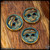 Dmitry Streltsov Button Set: Lucky Peaky Blinder - Cobalt Golds