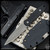 Blackside Customs Phase 7 SDM Dagger - Gray Matter/Black G10